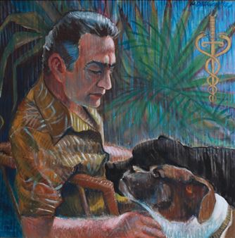 Portrait of Dr Leopold Klimowski - Ludwik Dutkiewicz