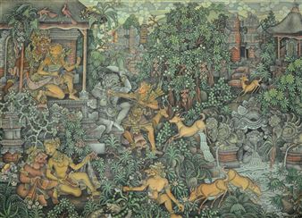 Ramayana Membebaskan Dewi Sita - I Wayan Radjin