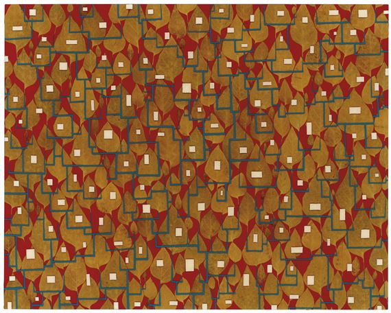 Stem Cell by Fred Tomaselli, 1998