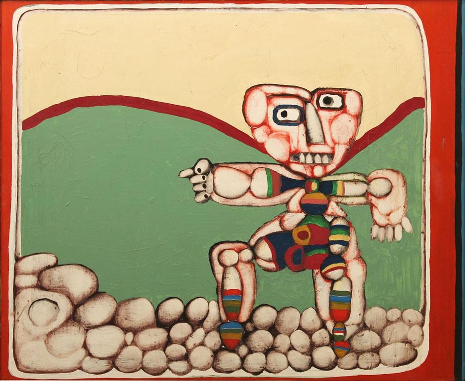 Artwork by Luis Fernando Benedit, CAMINO DEL PARAISO, Made of Oil and enamel on canvas