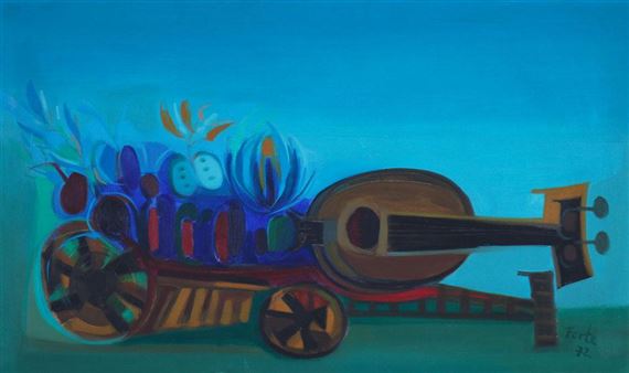 EL CARRO CON FRUTAS by Vicente Forte, 1972