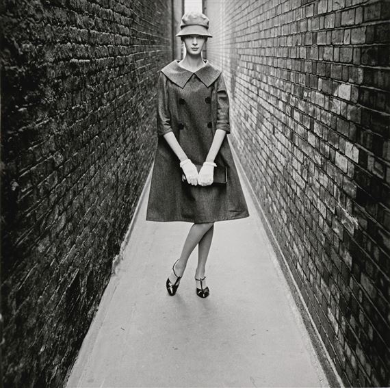 Coming and Going, Nena von Schelebrugge, British Vogue, September 1958 (diptych) by Norman Parkinson, 1958, printed 2016