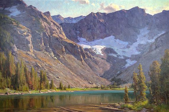 Evening at Island Lake