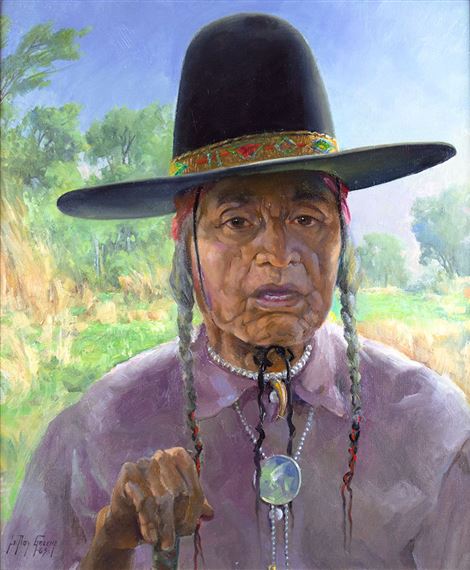 LeRoy Greene | Charlie Ten Bear (1963) | MutualArt