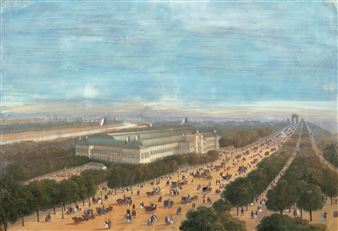 Views of Paris - European School, 19th Century