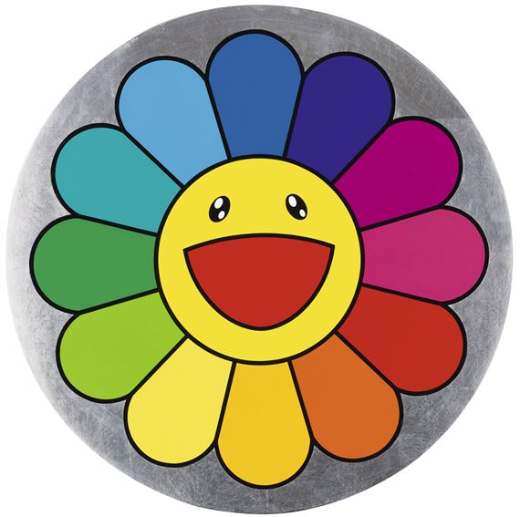 Takashi Murakami | Rainbow Flower - 7 O'Clock (2007) | MutualArt