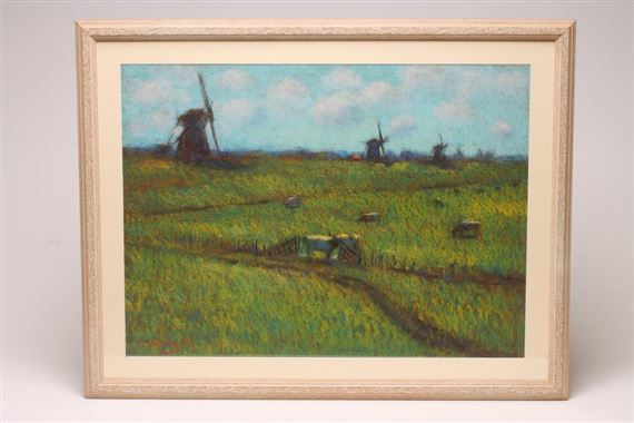A Dutch Landscape by John Mackie, 1995