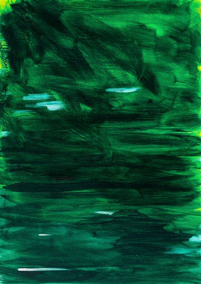 Ohne Titel by Herbert Brandl, 2006