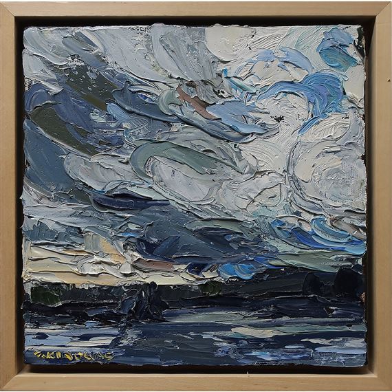 PASSING CLOUDS, HAILSTONE CREEK by Tanya Kerouac, 2004