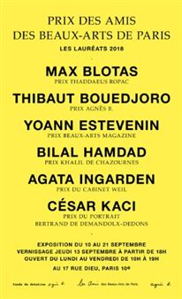 Prix 2018 Des Amis Des Beaux-Arts De Paris - Galerie du Jour Agnès B