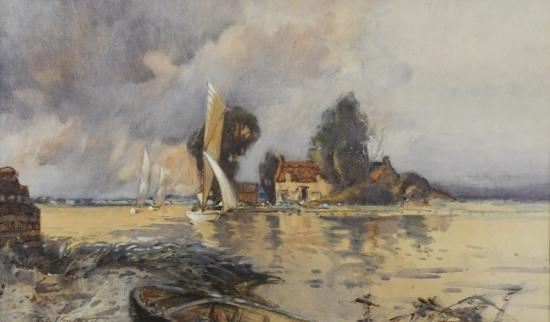 Horning Ferry, Norfolk by Frank Southgate