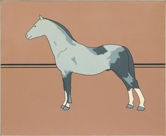 Pony by Patrick Caulfield, 1964