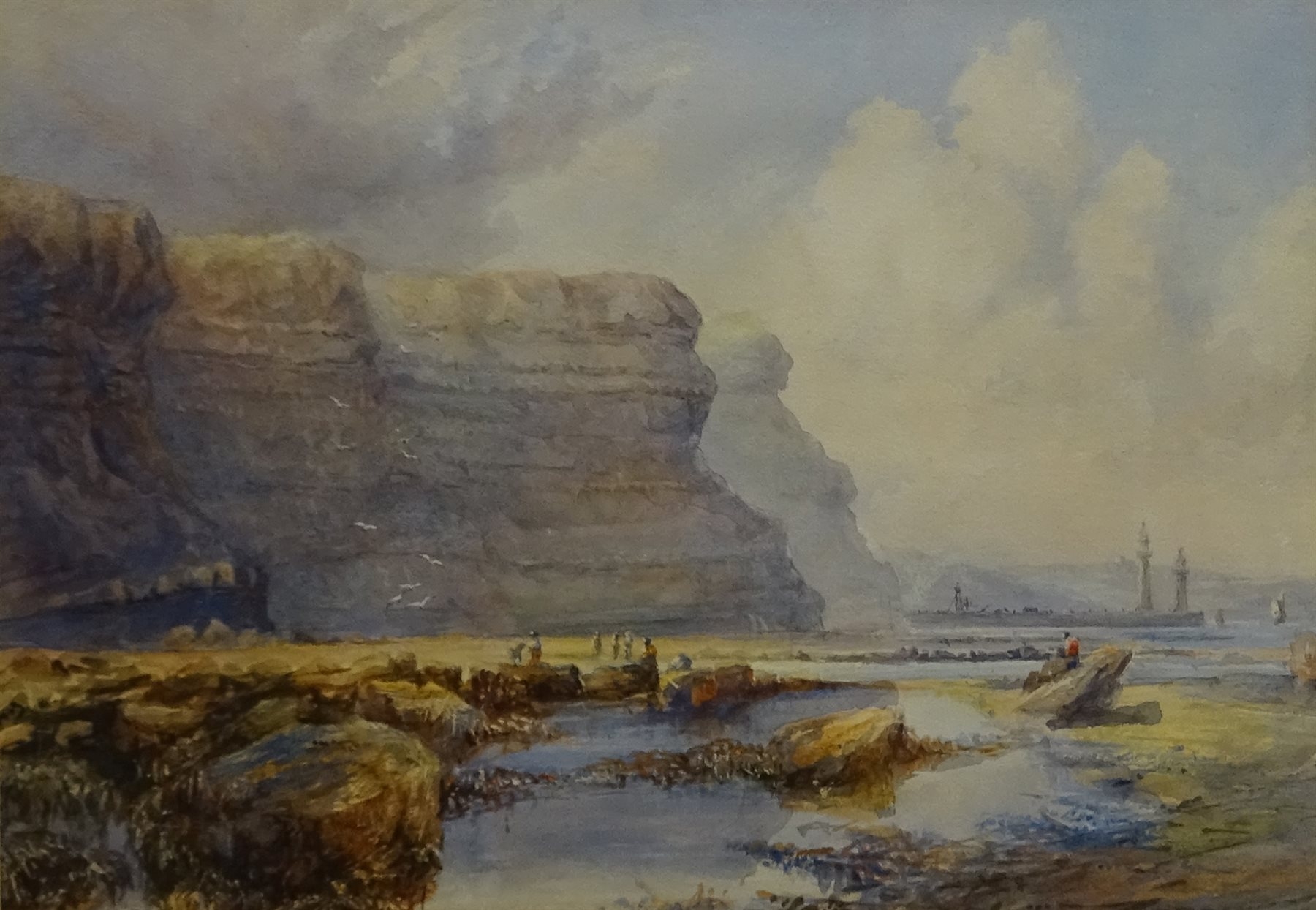 George Weatherill | Collecting Bait on Whitby Scaur | MutualArt