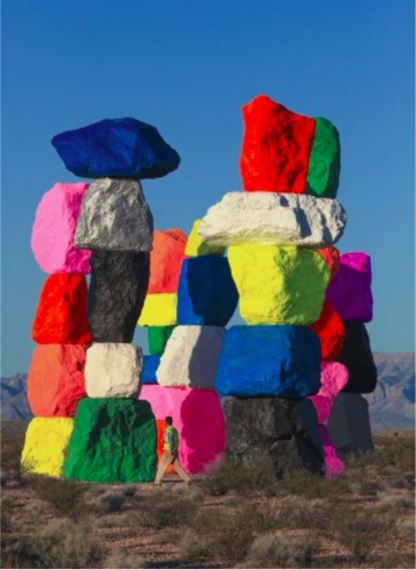 Ugo Rondinone: Seven Magic Mountains - Nevada Museum of Art
