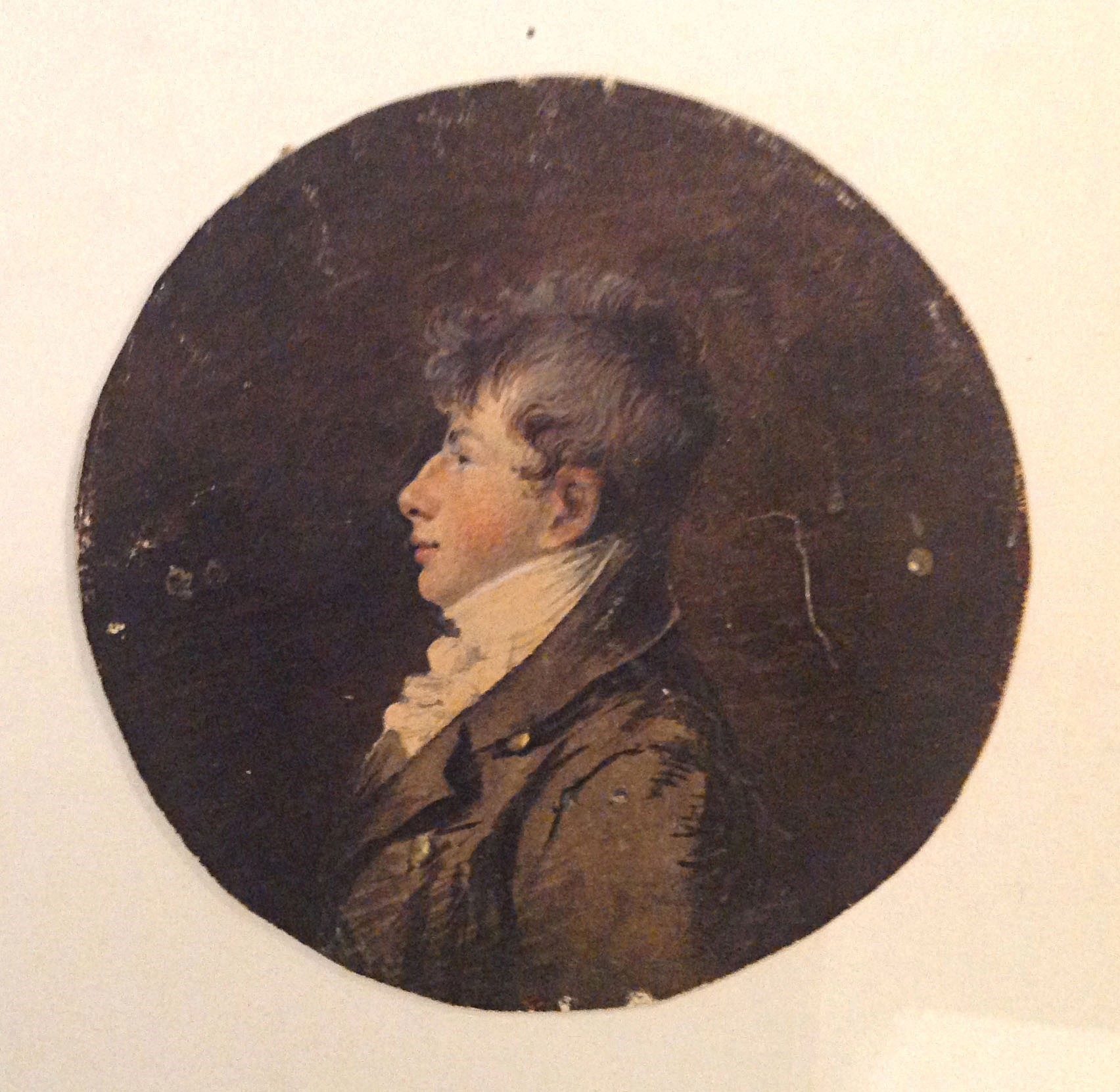 French School, 18th Century | Portrait miniature depicting a young man ...
