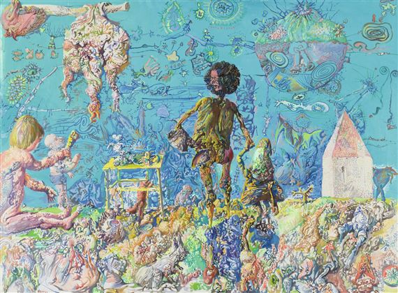 UNTITLED by Miodrag Djuric Dado, 1962