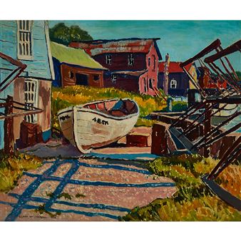 Fish Houses #1, Port Stanley - Clark McDougall