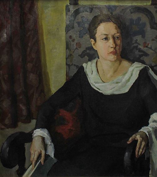 Portrait of a Woman by Tunis Ponsen, circa 1930