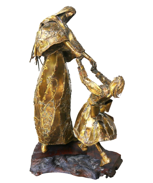 Michael Cacnio Mother and Child (1997) MutualArt