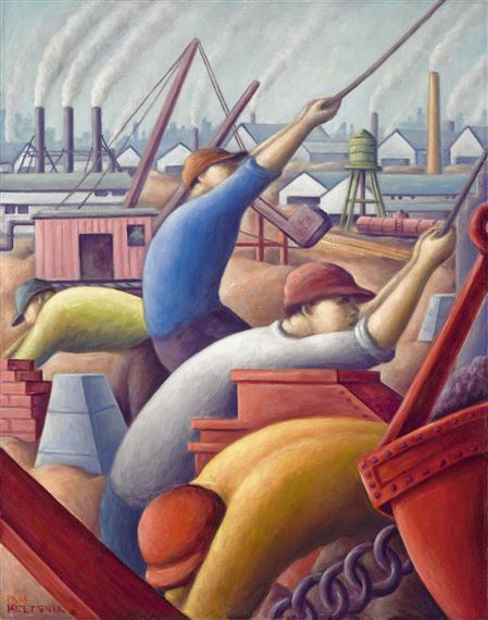 AMERICAN LANDSCAPE by Paul Raphael Meltsner