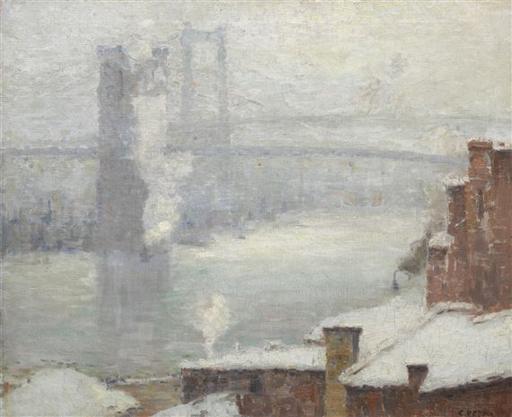 BROOKLYN BRIDGE by Charles Vezin