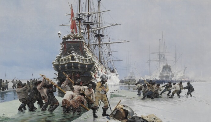 Christian Mølsted | A channel is made for Peder Bredal's ships through ...