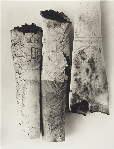 Cigarette No. 52, New York by Irving Penn, 1972, printed 1974
