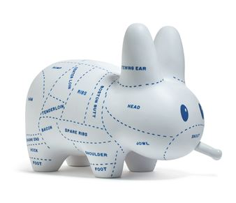 KOZIK KIDROBOT "CHOICE CUTS" LABBIT - Frank Kozik