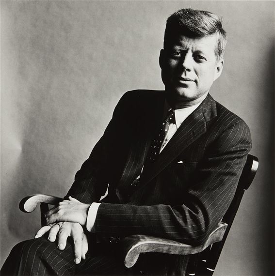 John F. Kennedy, Washington, D.C. by Irving Penn, 1960, printed 1984