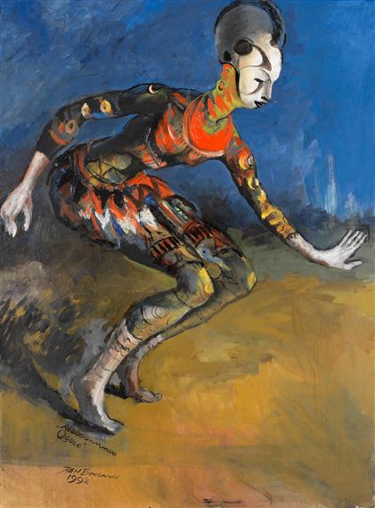 Agbogo-Mmuo Ogolo by Ben Enwonwu, 1992
