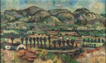 "CALIFORNIA LANDSCAPE" - Robert Frame