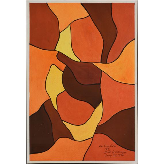 Abstraction 105 by Hernando Ocampo, 1976
