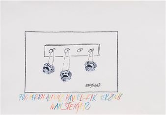 4 Works;Four Caricatures - Ivan Steiger