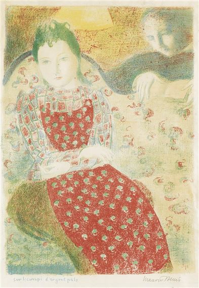 Sur la Canape d'Argent Pale by Maurice Denis, 1898