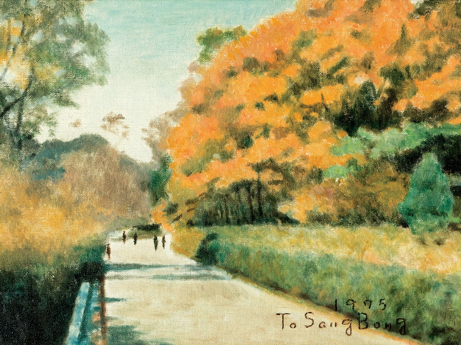 Autumn of the Secret Garden by To Sang-Bong, 1975
