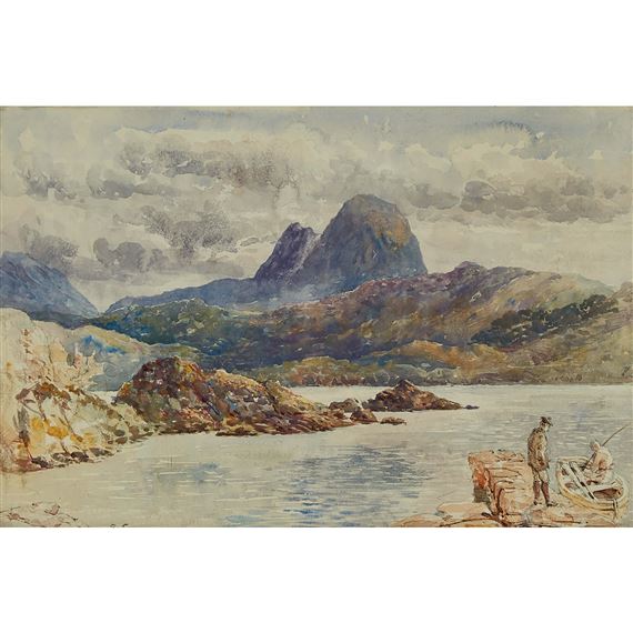 SCOTTISH LANDSCAPE by Ernest George