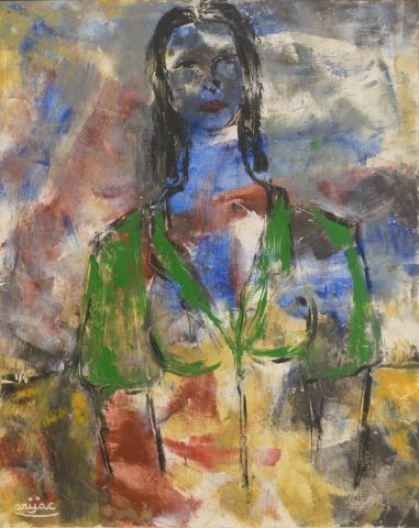 Woman in Blue II by Arijac