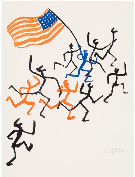 Madison Square Boy's Club by Alexander Calder, 1974