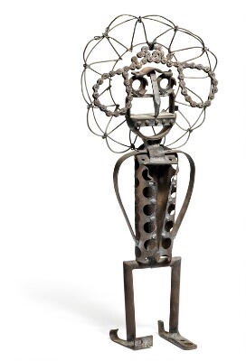 Artwork by Robert Jacobsen, Doll, Paris, Made of Patinated iron