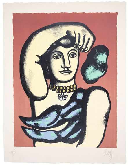 Fernand Leger、FEMMES ACROBATES、希少画集画