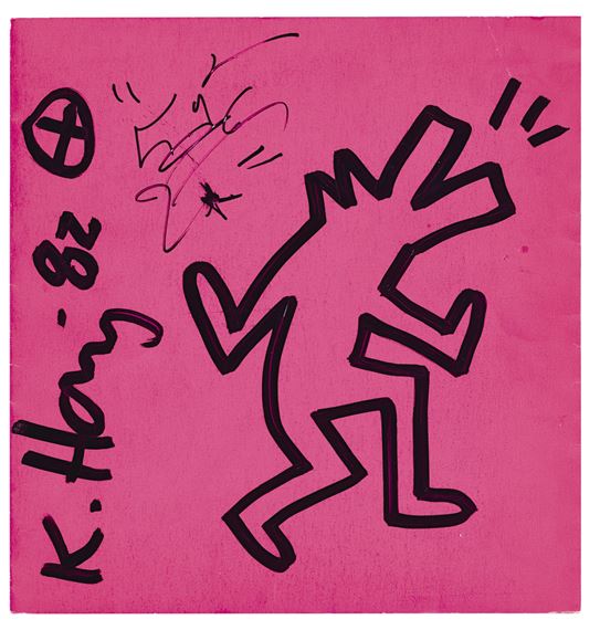 Keith Haring UNTITLED (1982) MutualArt.