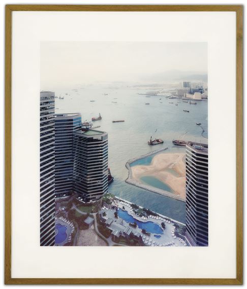 Hong Kong Port by Andreas Gursky, 1994
