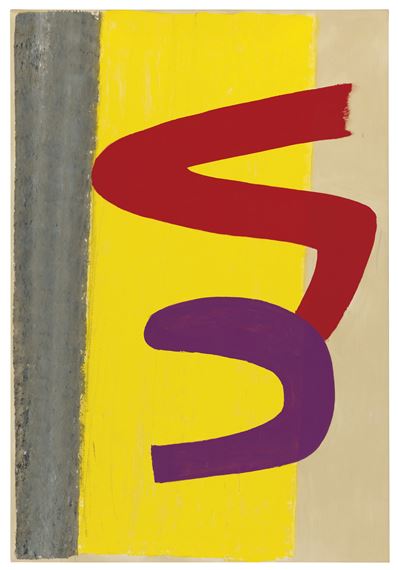 S-Curve by Jack Bush, 1971