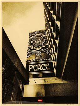 3 works: ‘Covert To Overt (Gold Edition)’ - Shepard Fairey