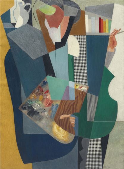 Portrait de l'auteur by Gino Severini, 1916