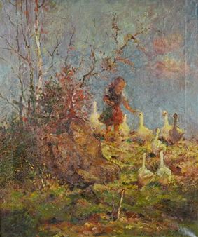 Feeding the Geese - Hempel Beyer