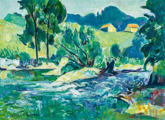 „Appenzeller Landschaft mit Sitter“ by Carl Walter Liner