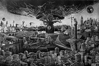 Bo.lee Opens Exhibition by Turner Prize Nominee and RA David Mach and Scottish RA Ade Adesina