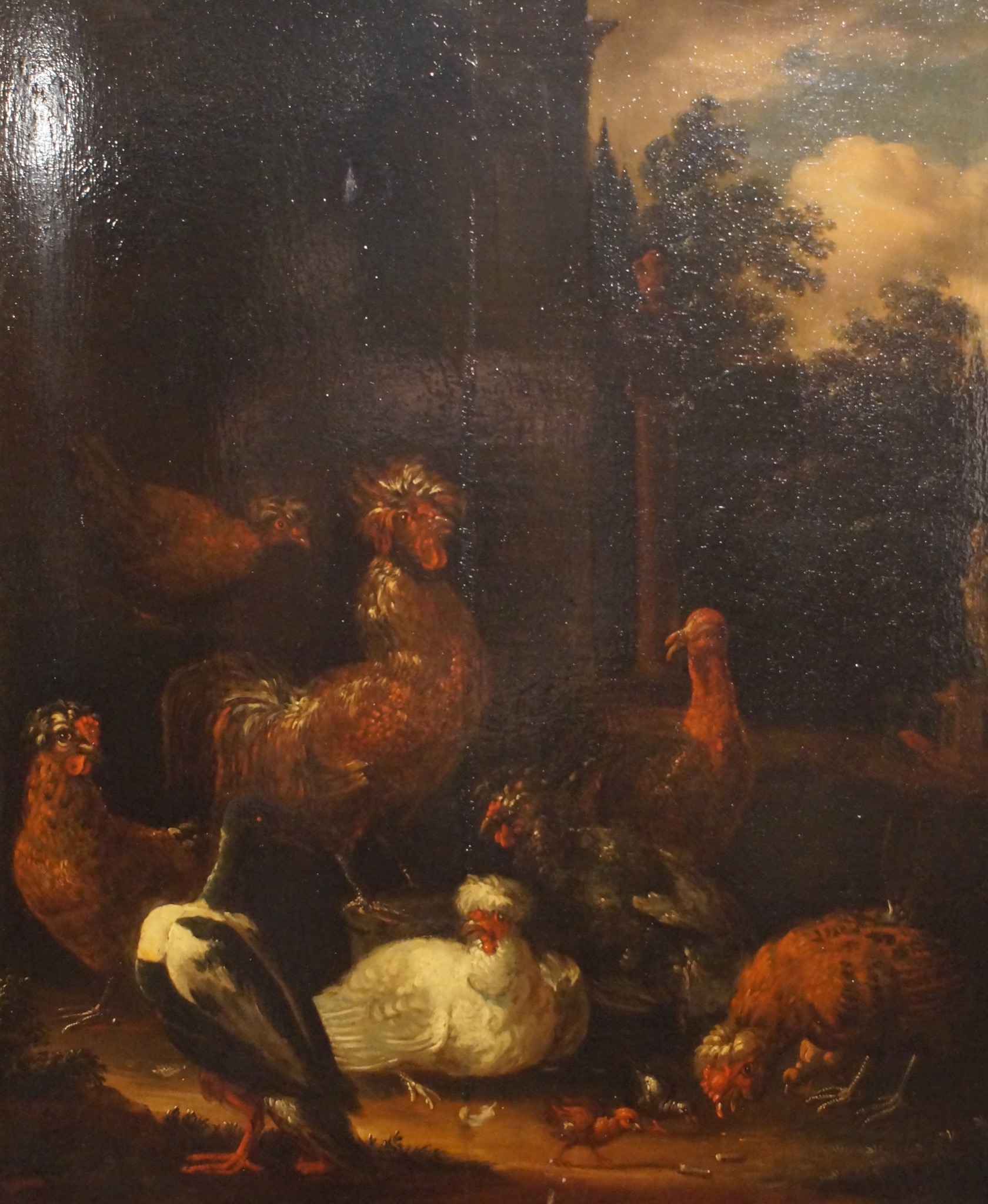 Poulty scene by Jan Victors