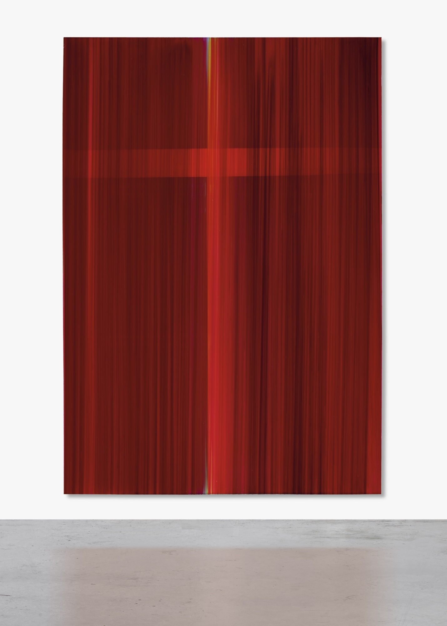 Artwork by Rachel Howard, LUST, Made of household gloss on canvas